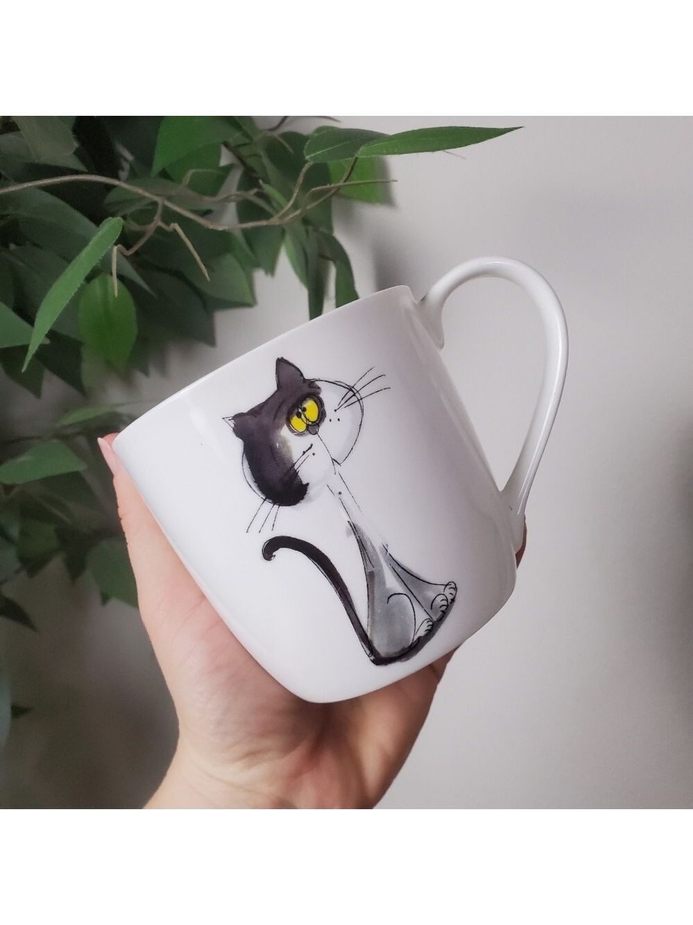 Rose Of England Cat Coffee Candle Mug China